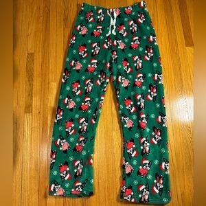 Women’s Medium Fuzzy PJ Pants Boxer Dogs – Worn Once